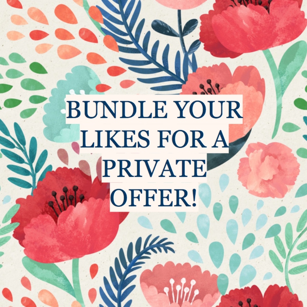 Bundle Your Likes for 10% off or MORE!